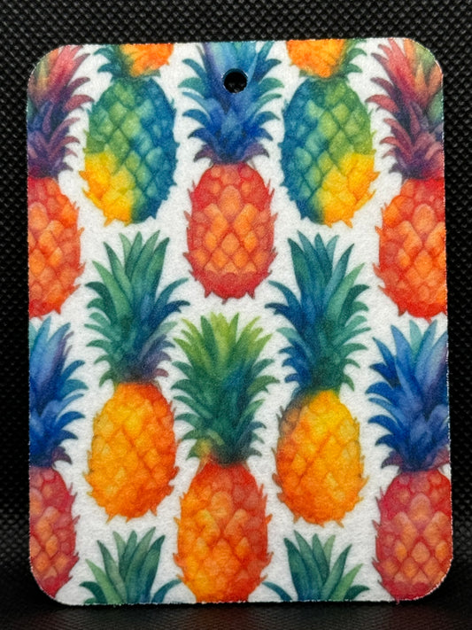 Colorful Pineapple Felt Freshies 1161