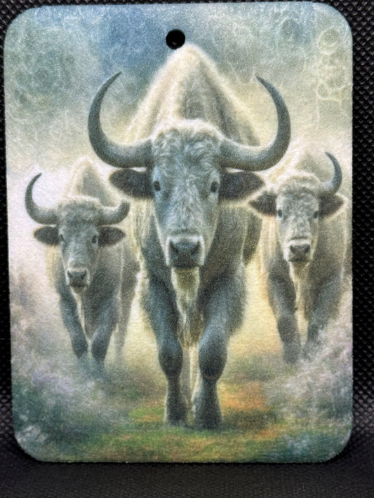 White Buffalo Herd Felt Freshie 1182